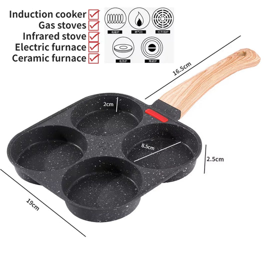 4-Hole Omelet Pan VIP